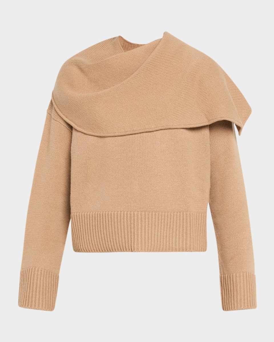 Elson Cashmere-Blend Scarf Sweat